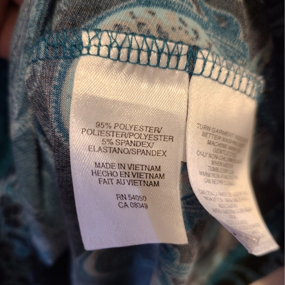 Jones New York cowl-neck top, L - Picture 5 of 5